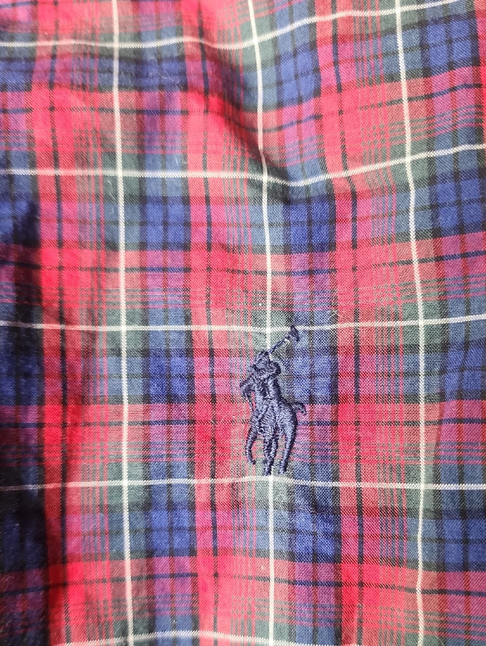 Ralph Lauren Plaid Button Down Shirt